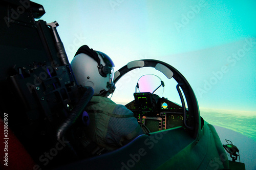 flugsimulator eurofighter photo