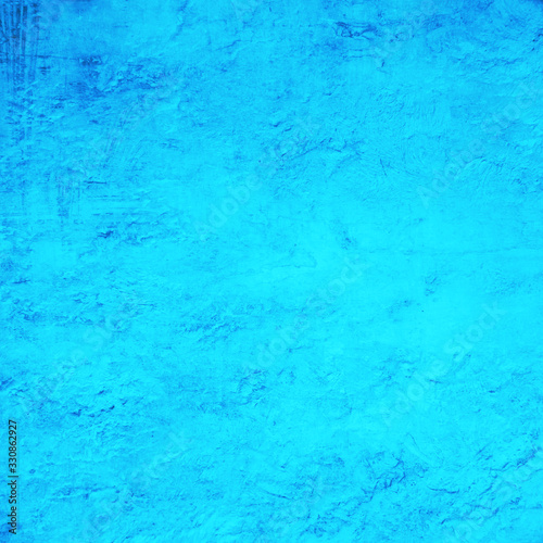 Grunge blue wall background or texture © nata777_7