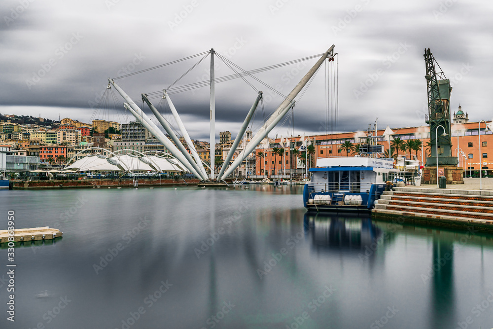 Old Harbour in Genoa
