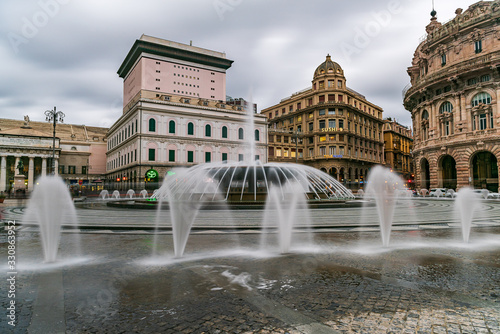 Piazza De Ferrari in Genoa