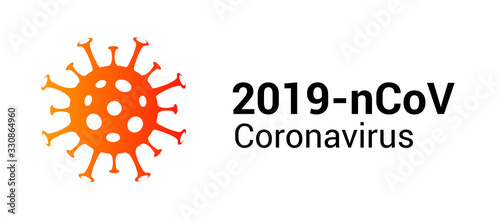 Coronavirus covid 19 vector icon. Pandemic corona virus illustration sign photo