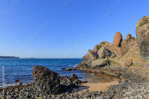 立神岩　佐賀県唐津市　Tategamiiwa Saga Karatsu city photo