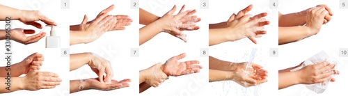 Step By Step Correct Procedure For Hand Washing
