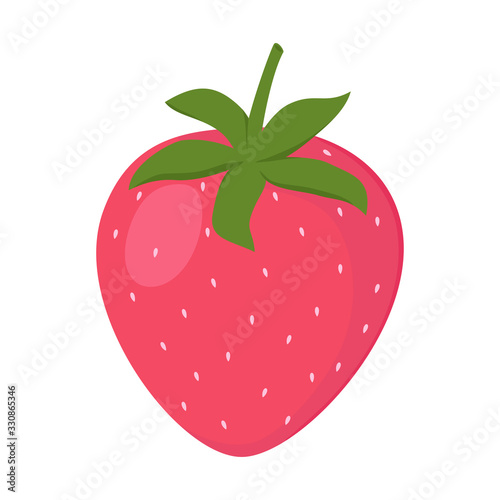 Fresh strawberries, berries, natural product