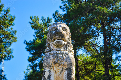 Lion of Amphipolis Statue photo