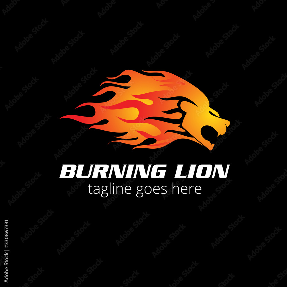 Burning Lion logo Burning Lion logo