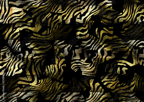 abstract exotic zebra skin texture