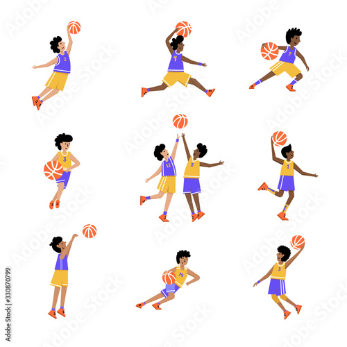 Basketball vector illustration