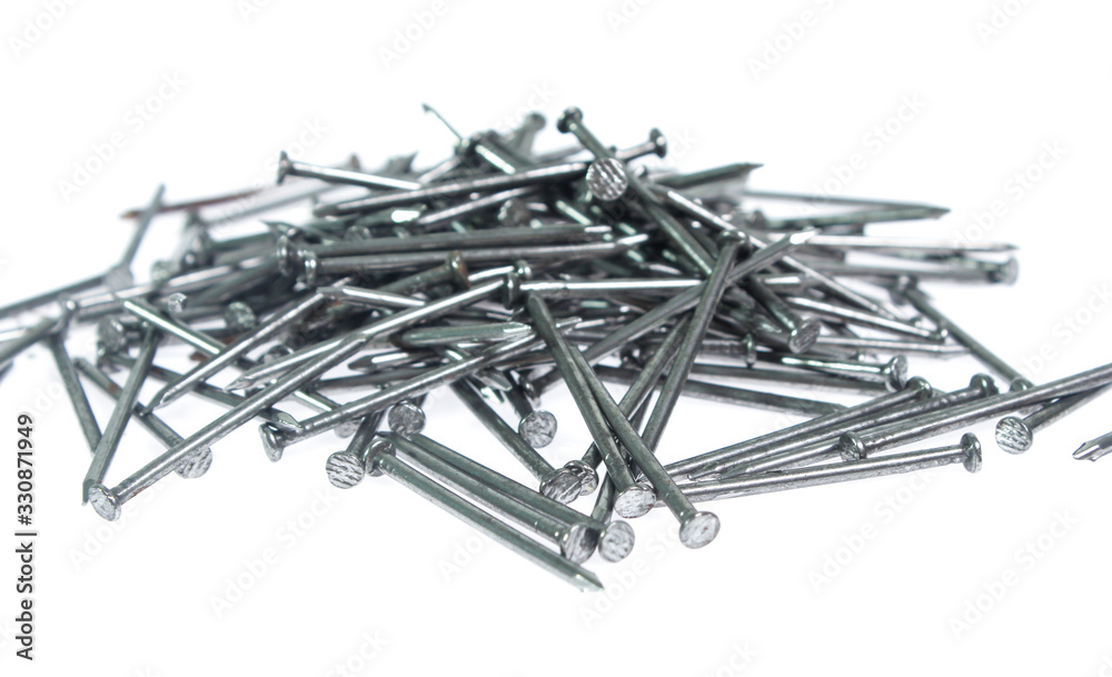 Isolated nails Isolated nails