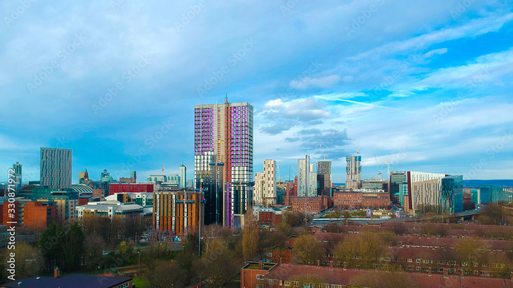Naklejka premium City of Manchester