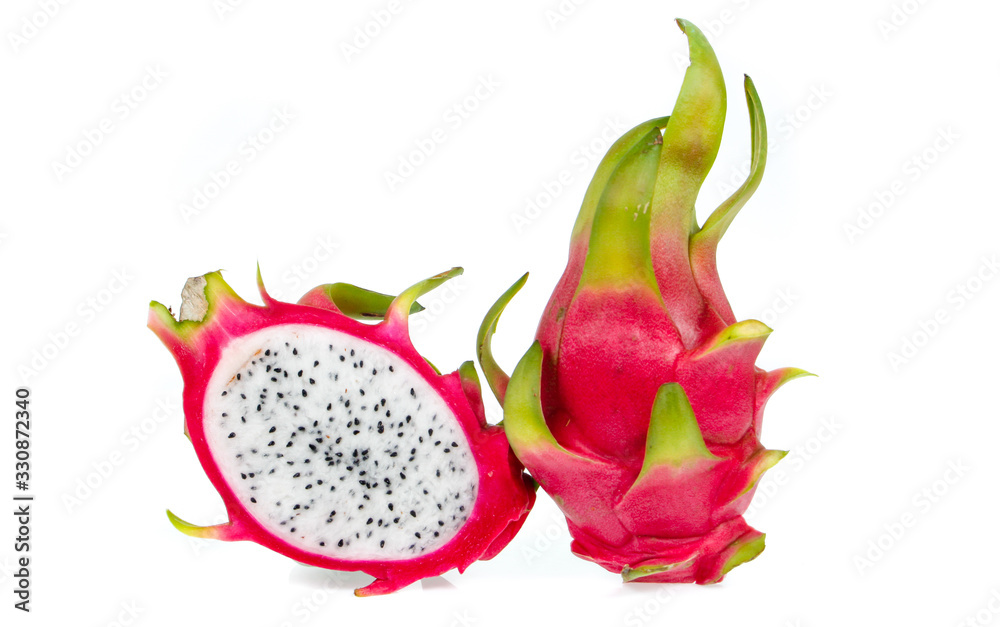 dragon fruit isolated dragon fruit isolated