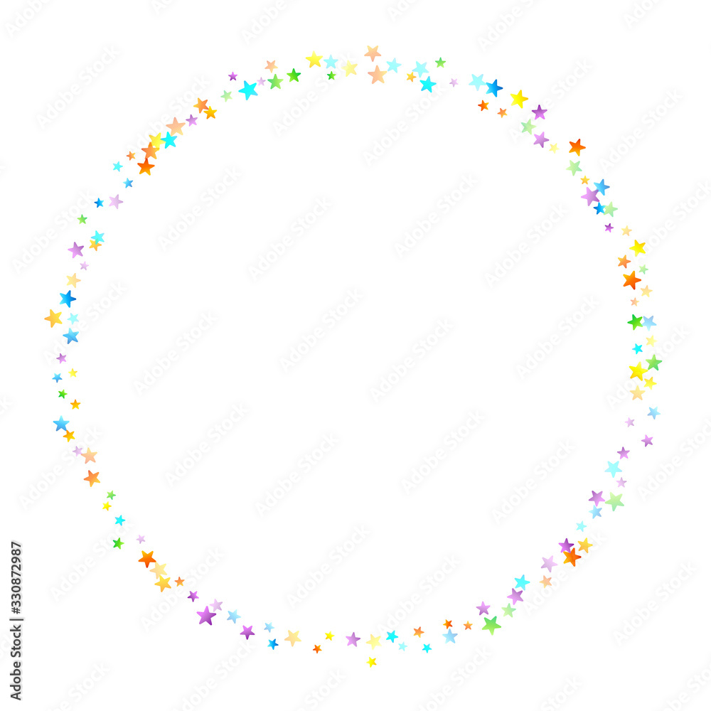 Rainbow Festive Confetti. Carnival Star Falling. Rainbow Festive Confetti. Carnival Star Falling.