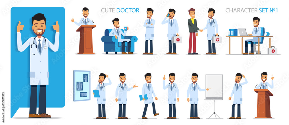 Vector character design Vector character design