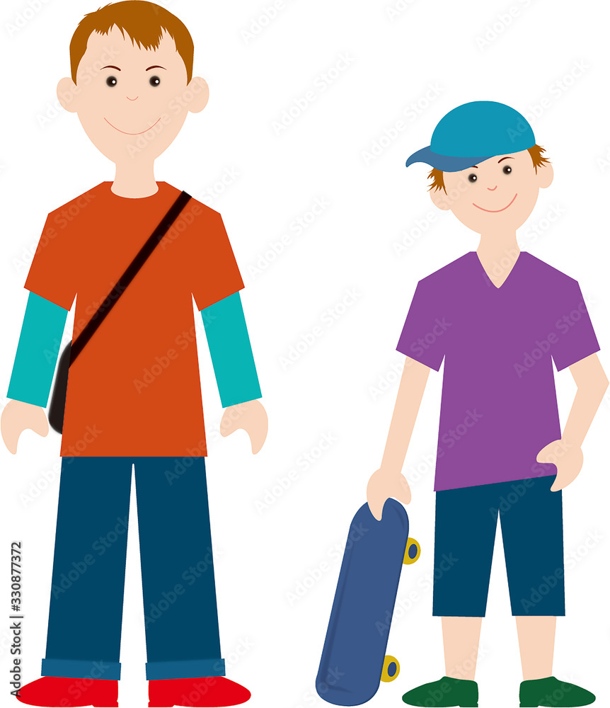 こども2人 こども2人