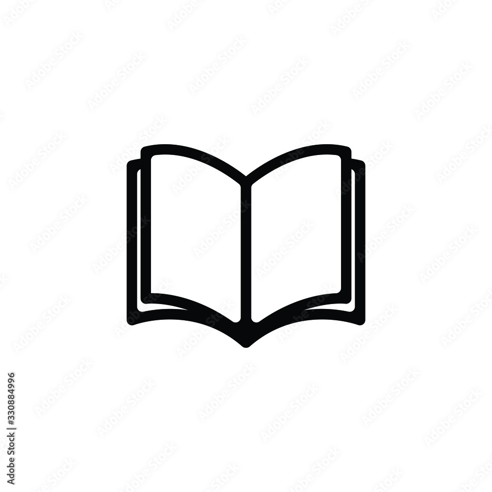 book icon vector simple design book icon vector simple design
