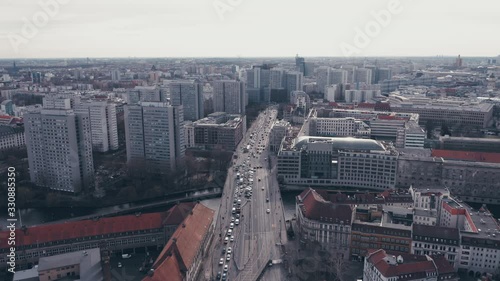 Wallpaper Mural berlin center city aerial view Torontodigital.ca