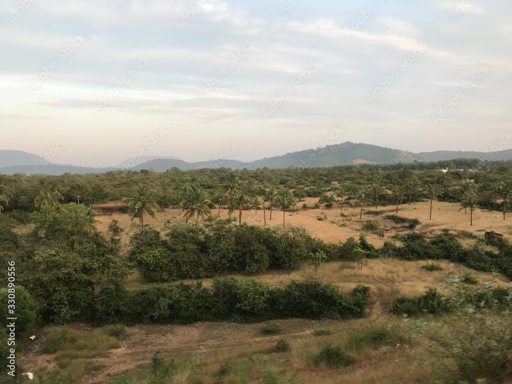 view of rural landscape