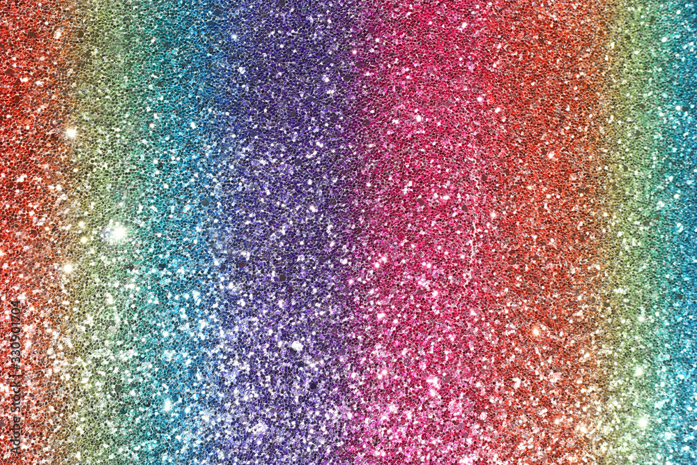 Image of rainbow pastel glitter background Stock Photo | Adobe Stock