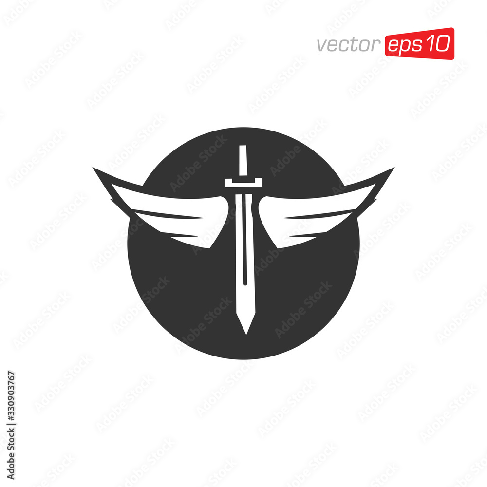 Sword Icon Logo Design Vector Sword Icon Logo Design Vector