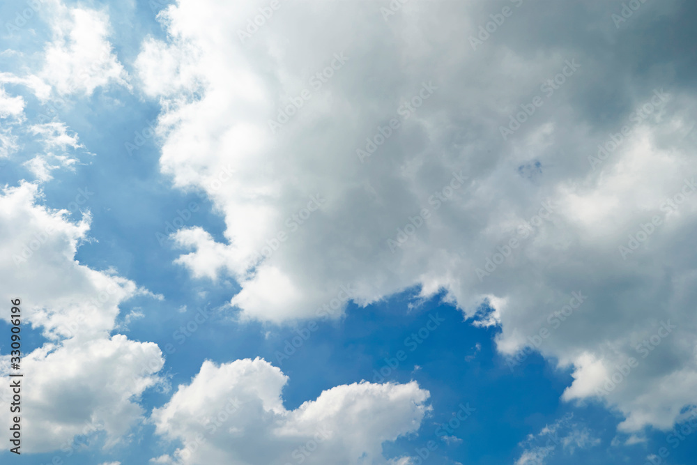 Obraz premium blue sky with clouds