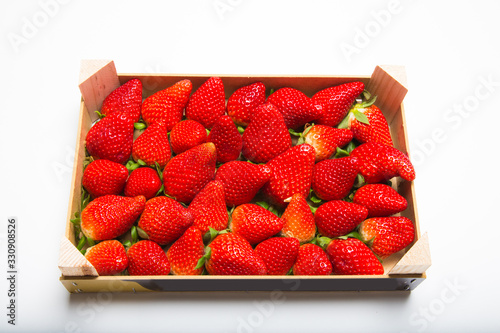 fraises en cagette