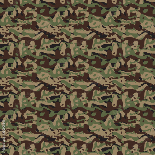 Fototapeta  Seamless Camouflage pattern background