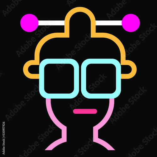 neon avatar set