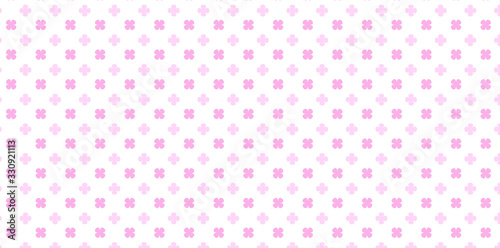 Simple pink floral pattern