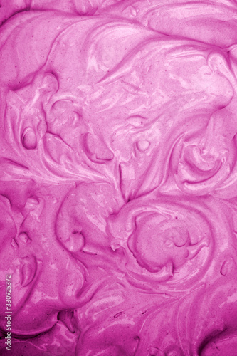 Pink liquid mixture, abstract background