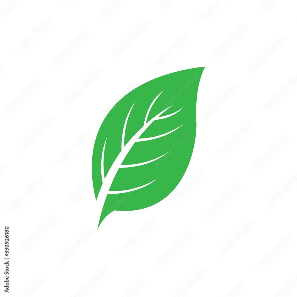 Leaf icon Vector Illustration design Logo Leaf icon Vector Illustration design Logo