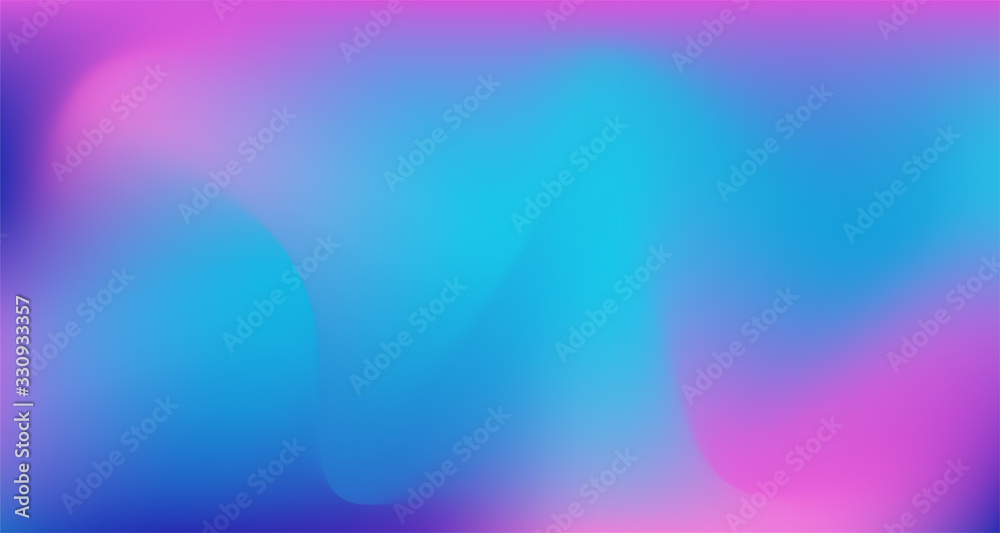 Fototapeta premium Blue Purple Pink Digital Gradient Background. 
