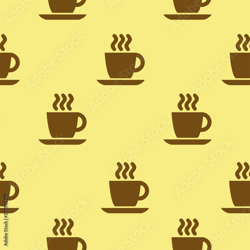  coffee seamless pattern vector illustration  Can use for fabric  textile  wallpaper  background  packaging  adversiting  decor  wrapping paper  clothes  shirts  dresses  bedding  blankets