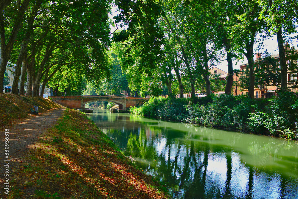 Canal du Midi, Toulouse, France