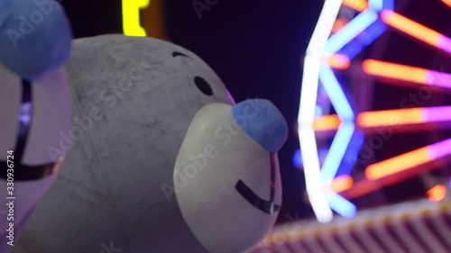 toy bear at the lunapark