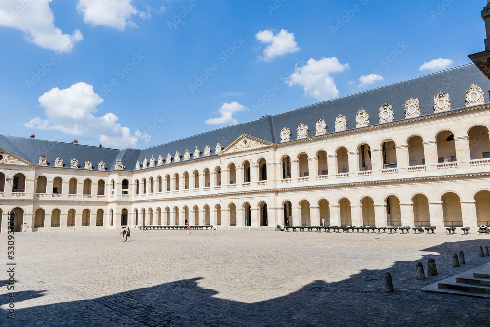 The Cour d'honneur of Les Invalides, Paris