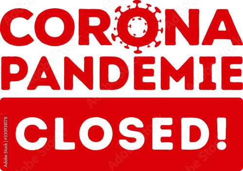 Corona closed