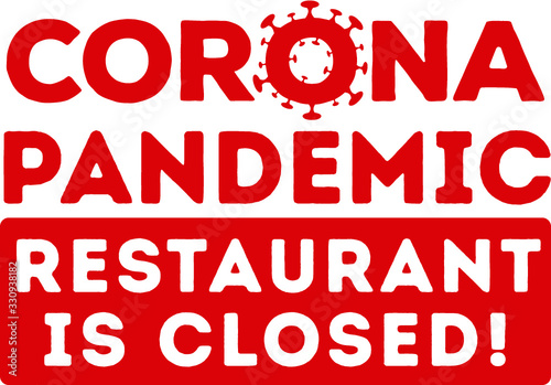 Corona closed