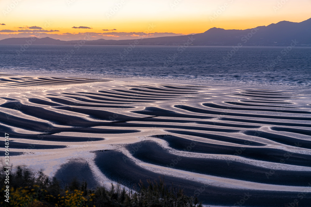 [熊本県]御輿来海岸の夕暮れ Stock Photo | Adobe Stock