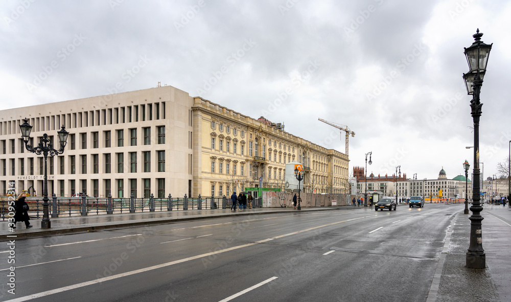 Baustelle Humboldt Forum in Berlin