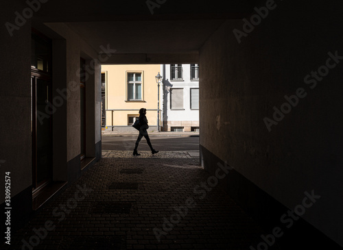 am Ende des Tunnel