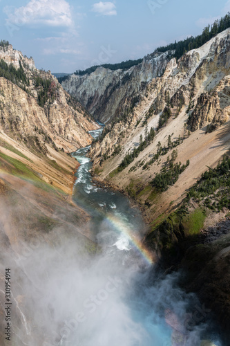 cascate yellowstone national park