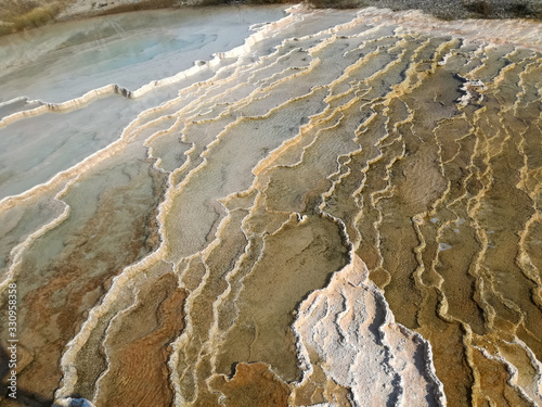 mammoth hot springs yellowstone national park 