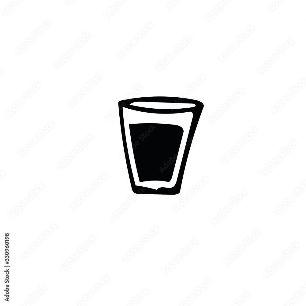 glass with drink hand drawn in doodle style. Scandinavian simple liner. icon, element, design, sticker glass with drink hand drawn in doodle style. Scandinavian simple liner. icon, element, design, sticker