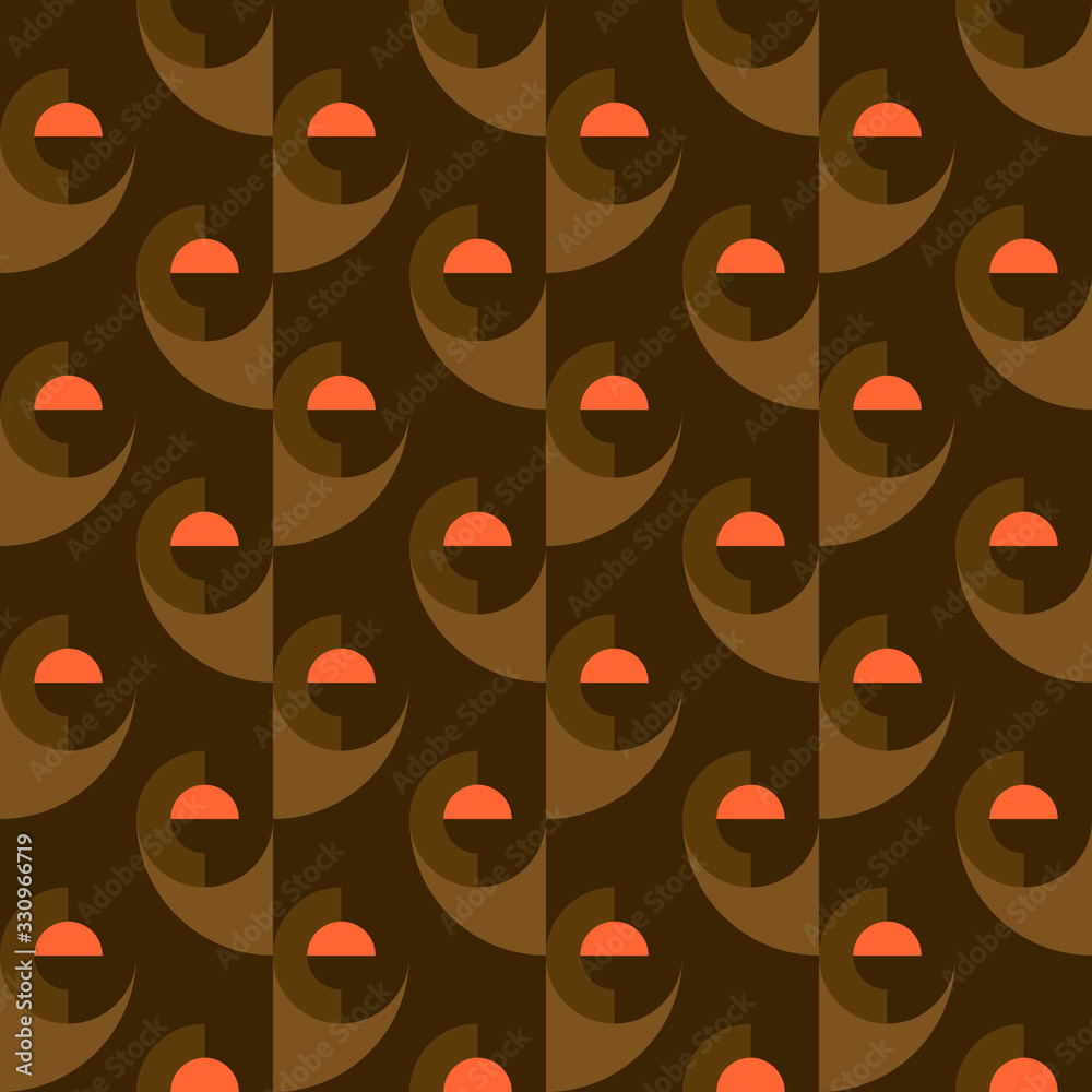 Repeated geometric forms. Abstract vector seamless pattern. Repeated geometric forms. Abstract vector seamless pattern.