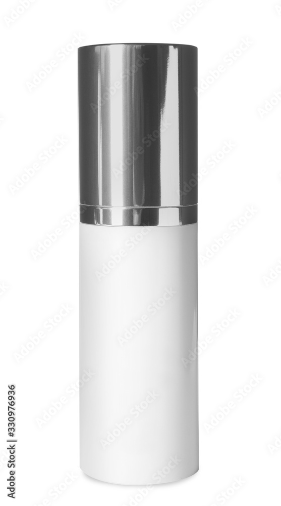 Bottle of luxury serum isolated on white Bottle of luxury serum isolated on white