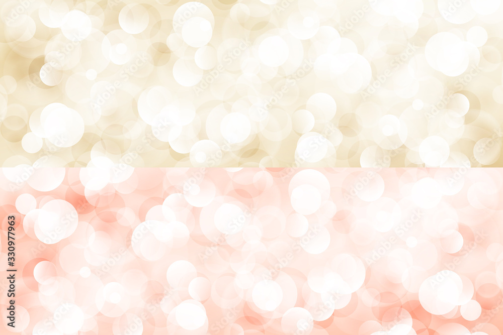 Obraz premium Soft Bright Abstract Bokeh Banners ,Soft Glow of the Sun , Defocused Lights, Vector Illustration