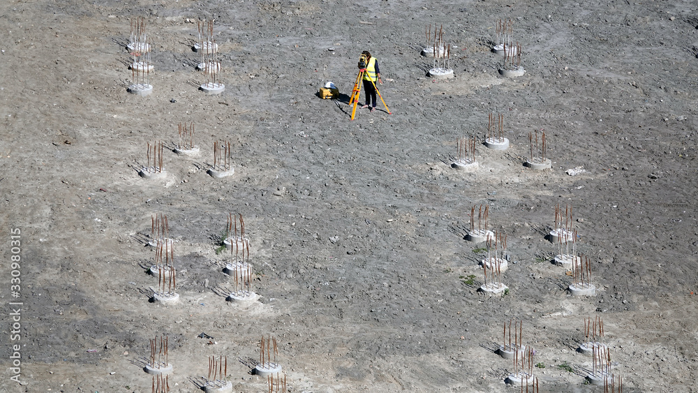 Obraz premium Surveyor