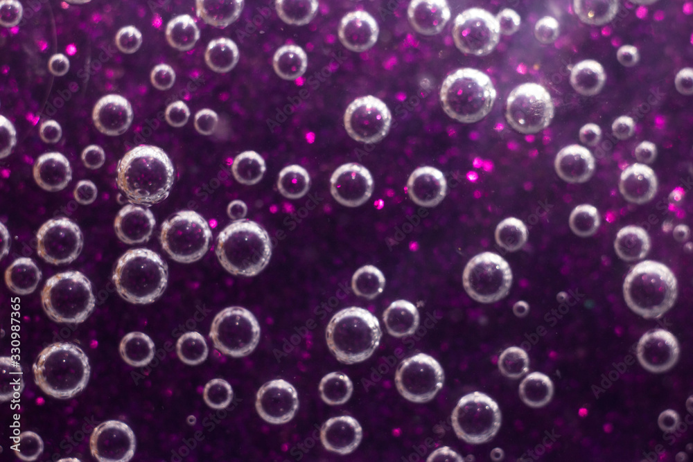 custom made wallpaper toronto digitalTransparent bubbles on a purple background. Lots of bubbles on a flat surface