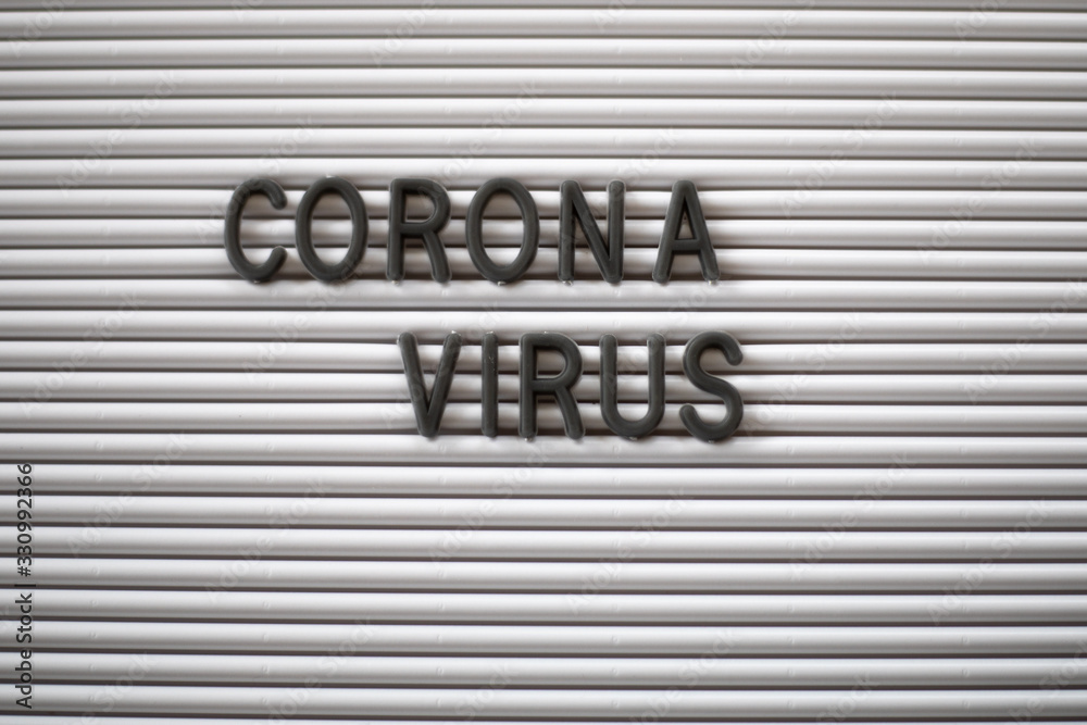Fototapeta premium Coronavirus