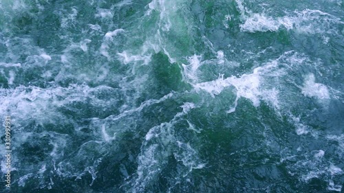 SLOW MOTION: surface boiling water